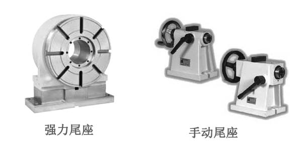 四軸加工中心選配強力或手動尾座